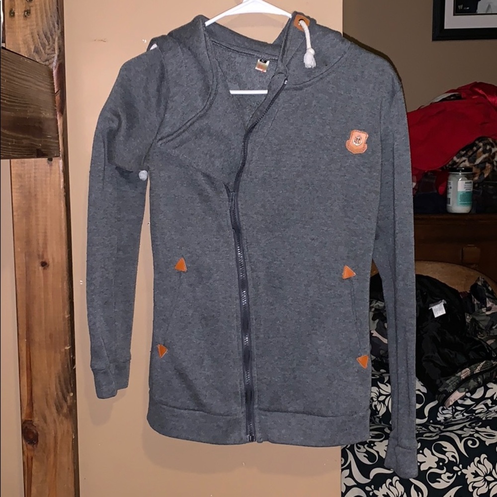 Zip up hoodie